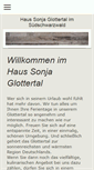 Mobile Screenshot of pension-sonja.de